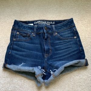 American eagle jean shorts
